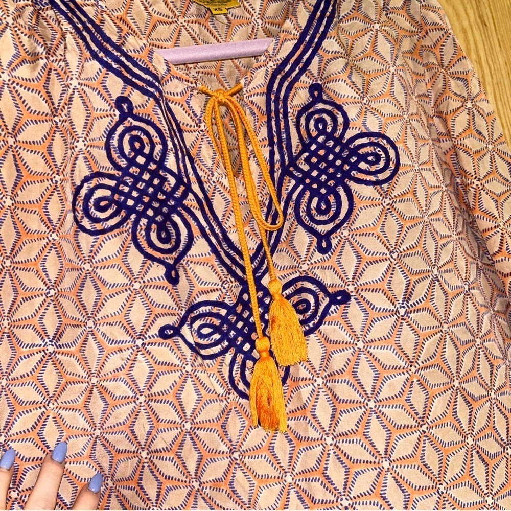 Roberta Roller Rabbit 100% Silk - image 3